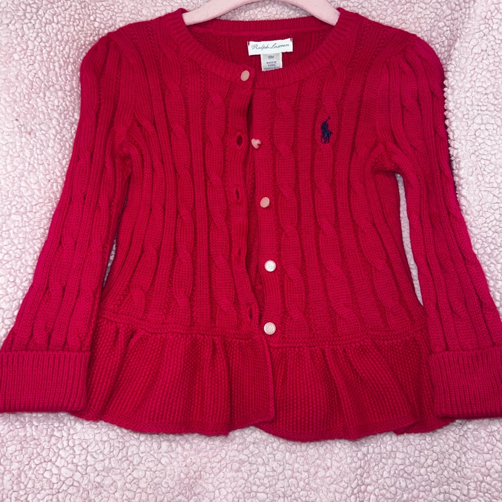 Polo by Ralph Lauren Red Kids Sweater